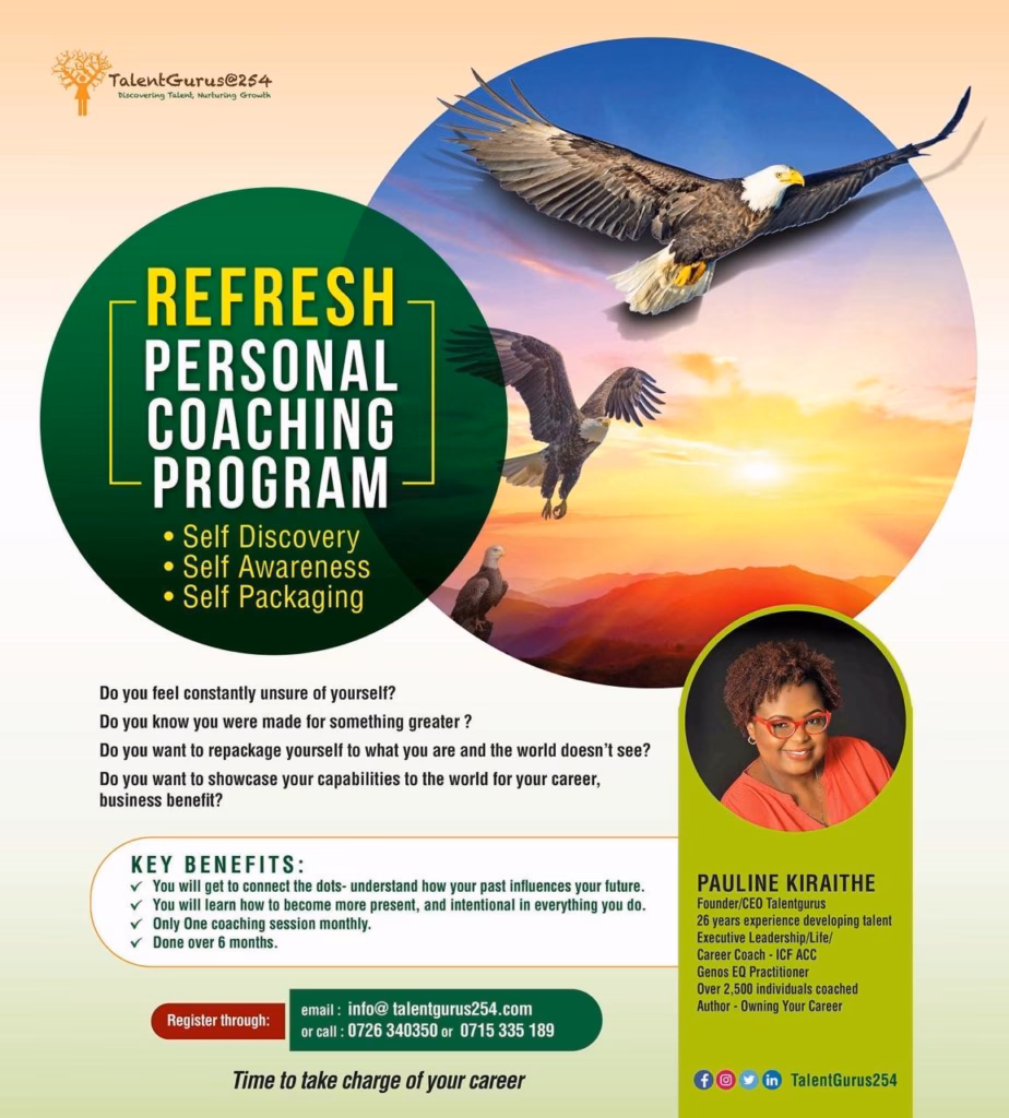 Refresh Personal Coaching Program by TalentGurus254